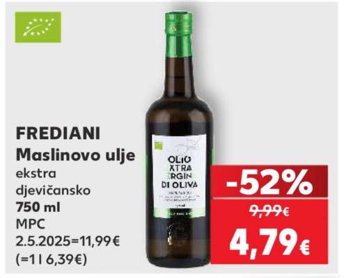 FREDIANI Maslinovo ulje ekstra djevičansko 750 ml