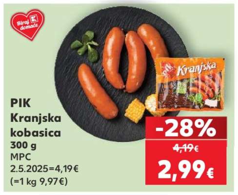 Pik Kranjska kobasica