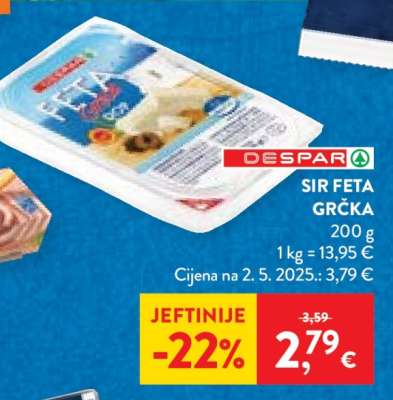 SIR FETA GRČKA