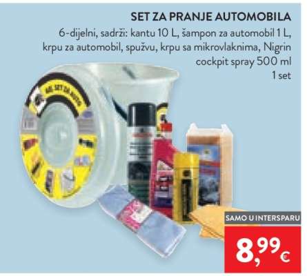 Set za pranje automobila