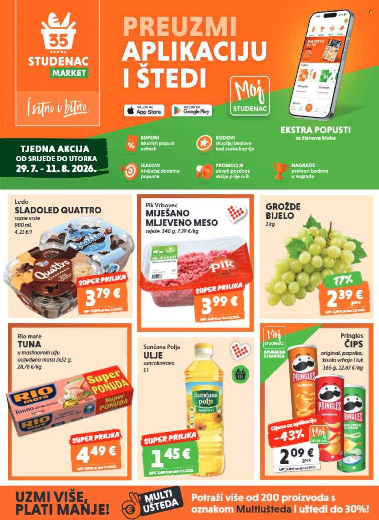 Studenac katalog - 29.07.2026. - 11.08.2026. Stranica 1