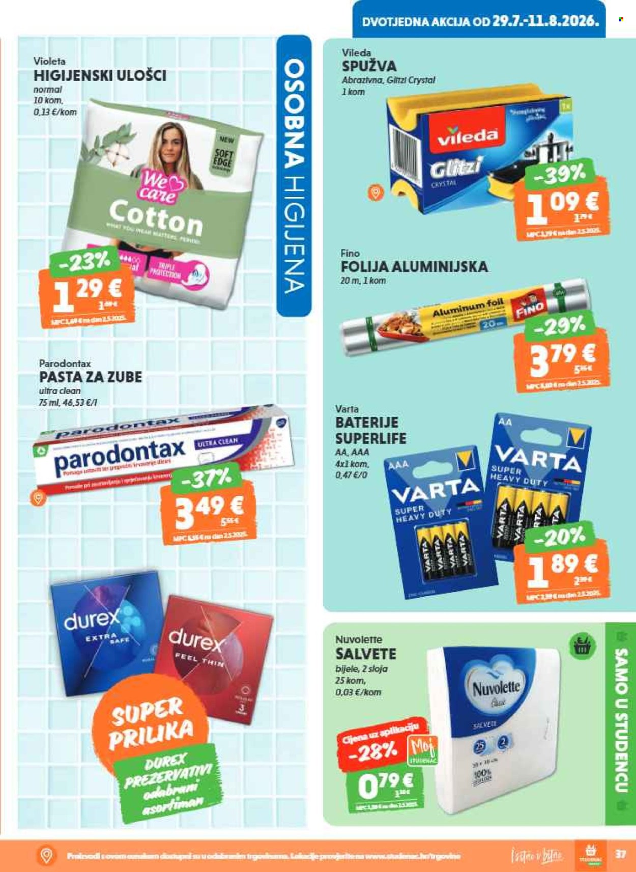 Studenac katalog - 29.07.2026. - 11.08.2026. Stranica 37