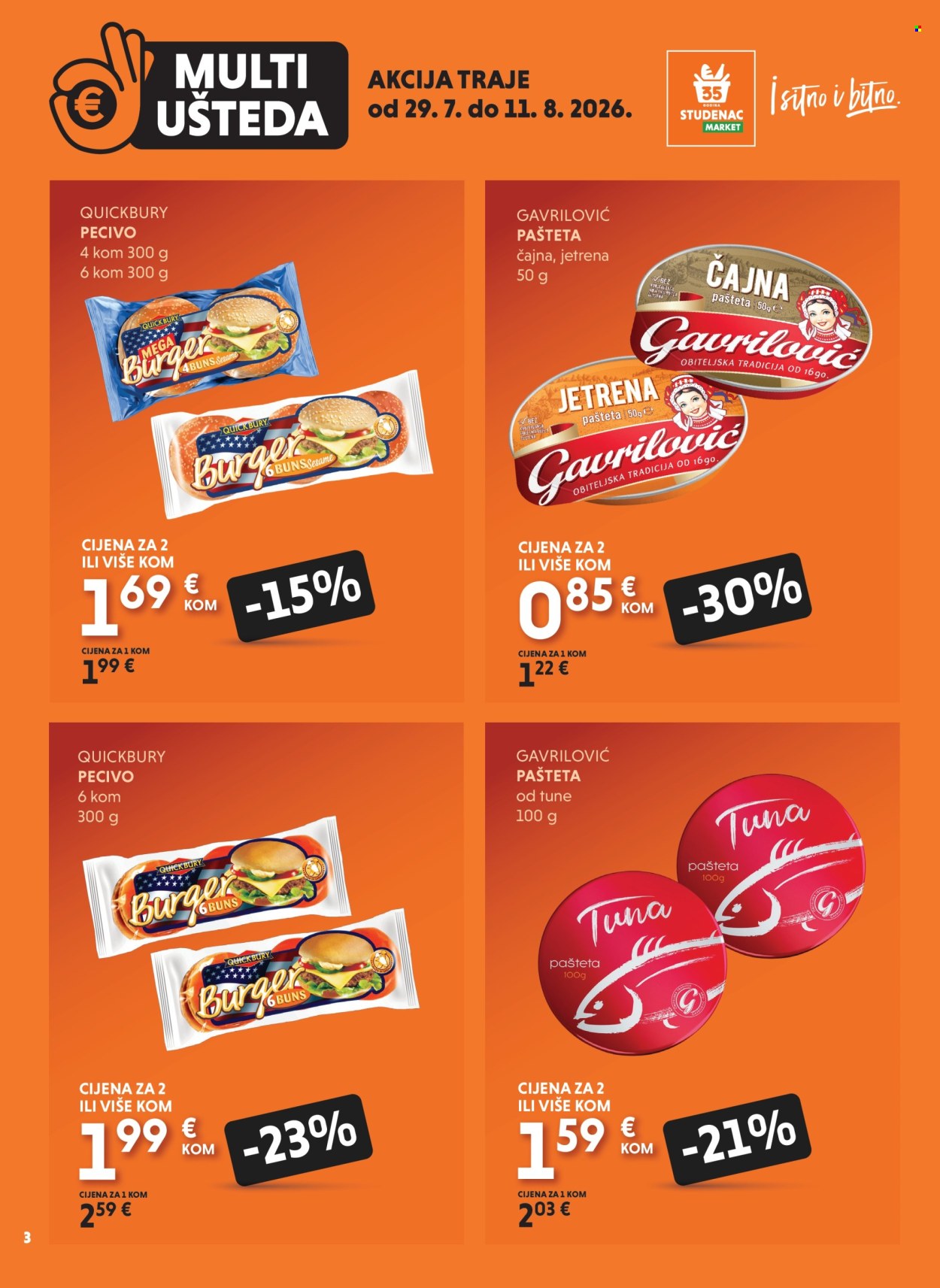 Studenac katalog - 28.07.2026. - 11.08.2026. Stranica 3