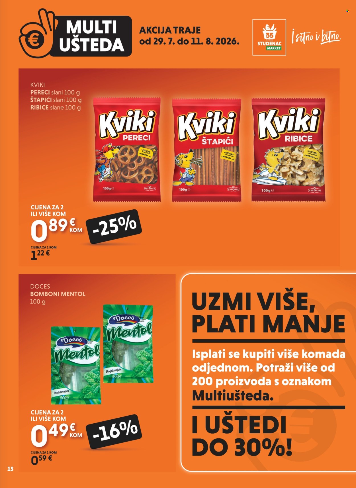 Studenac katalog - 28.07.2026. - 11.08.2026. Stranica 15