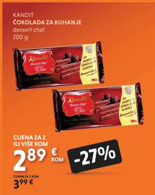 KANDIT Čokolada za kuhanje
