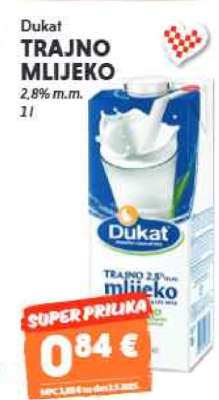DUKAT TRAJNO MLIJEKO