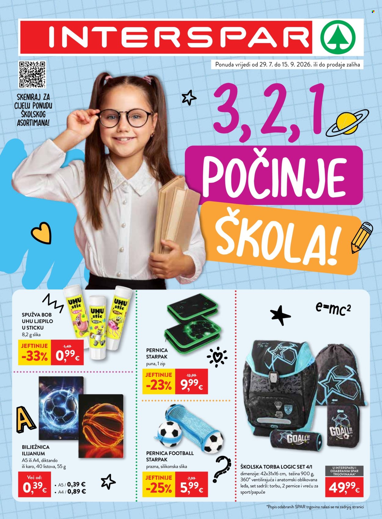 INTERSPAR katalog - 29.07.2026. - 15.09.2026. Stranica 1