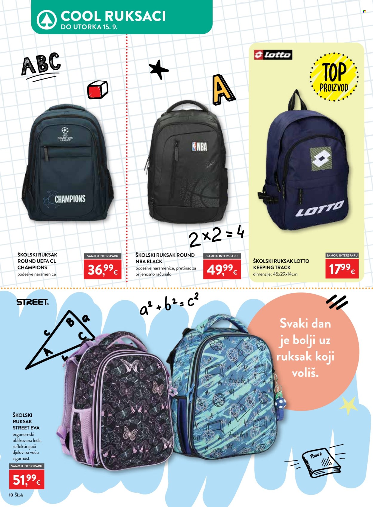 INTERSPAR katalog - 29.07.2026. - 15.09.2026. Stranica 10