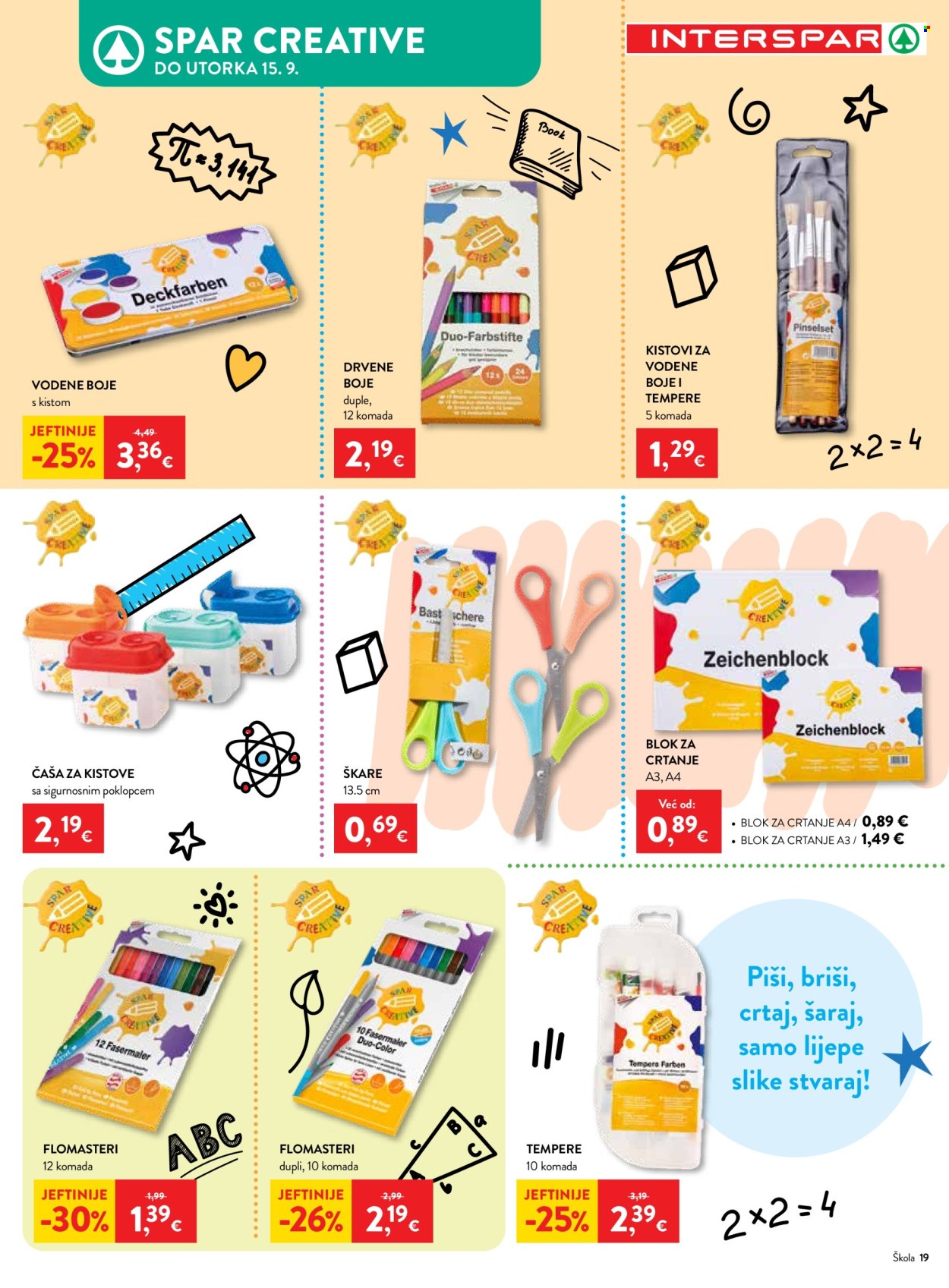 INTERSPAR katalog - 29.07.2026. - 15.09.2026. Stranica 19