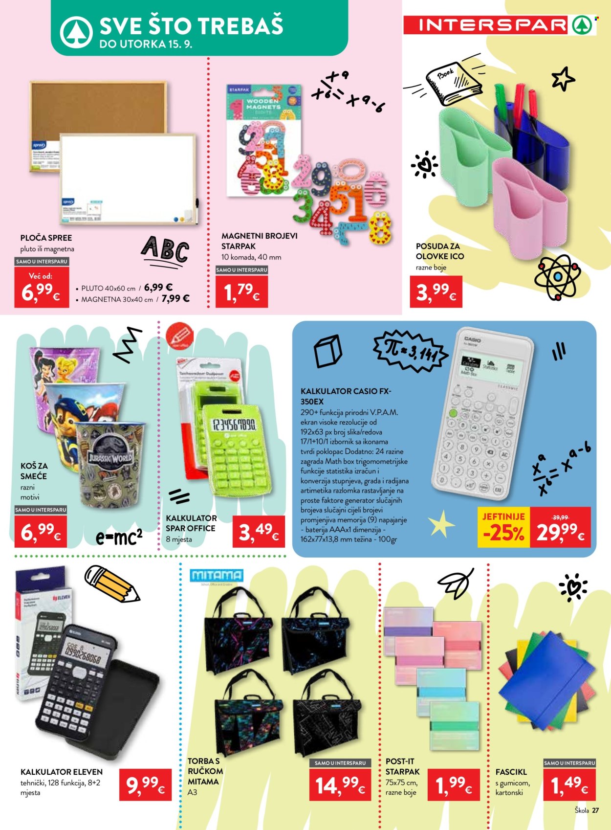 INTERSPAR katalog - 29.07.2026. - 15.09.2026. Stranica 27