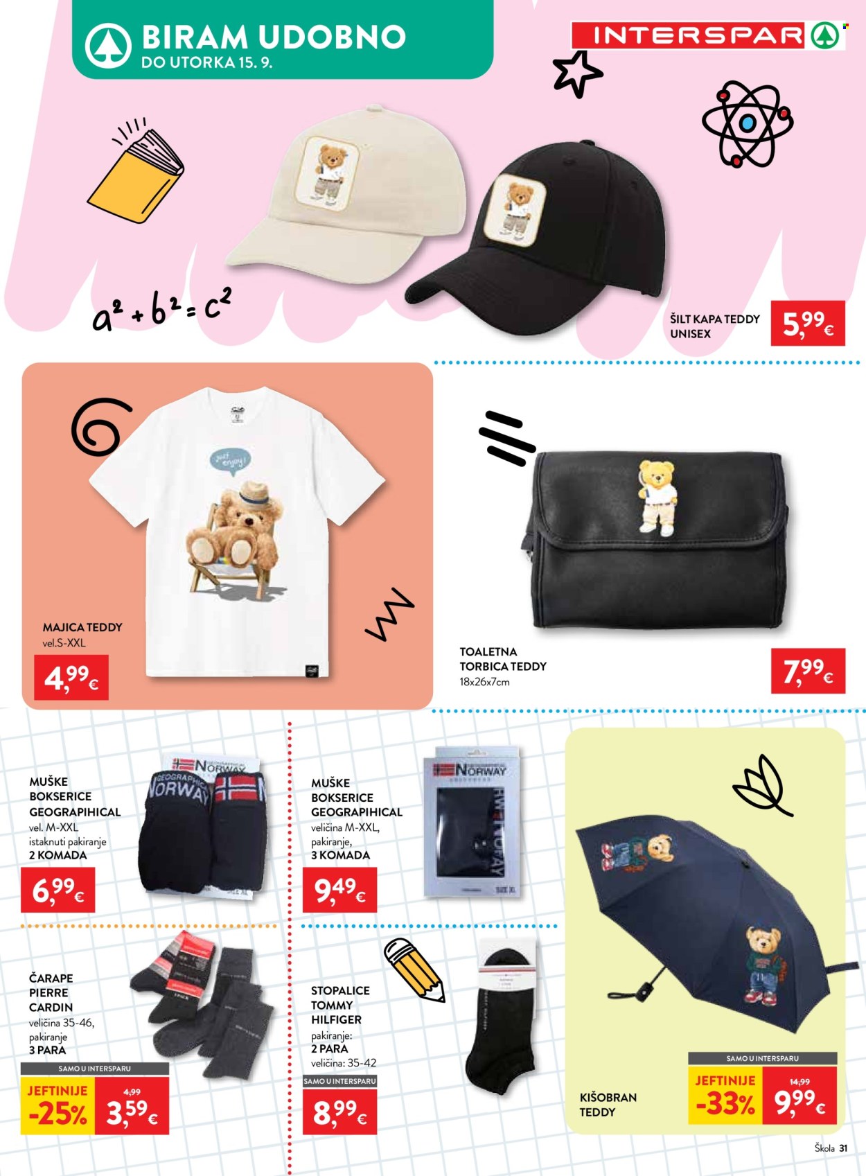INTERSPAR katalog - 29.07.2026. - 15.09.2026. Stranica 31