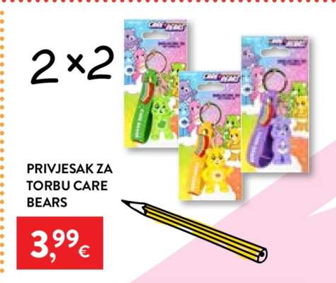PRIVJESAK ZA TORBU CARE BEARS