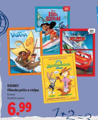 DISNEY Filmska priča u stripu