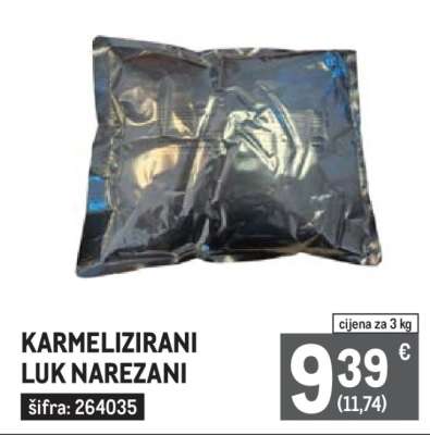 KARMELIZIRANI LUK NAREZANI