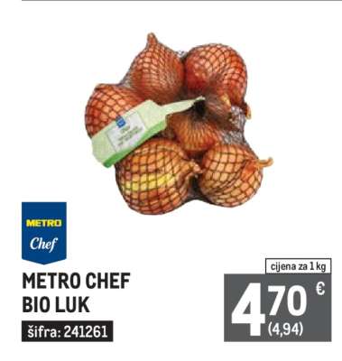 METRO CHEF BIO LUK