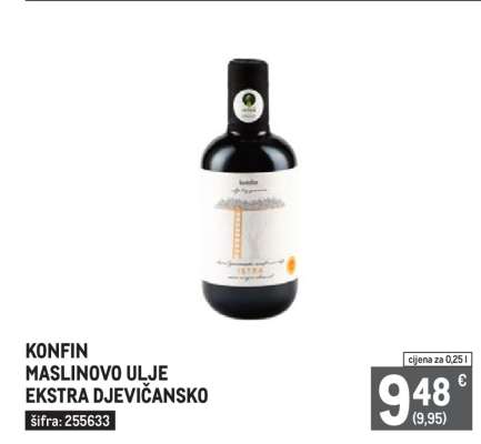 KONFIN Maslinovo ulje ekstra djevičansko