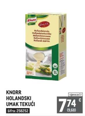 KNORR HOLANDSKI UMAK TEKUĆI