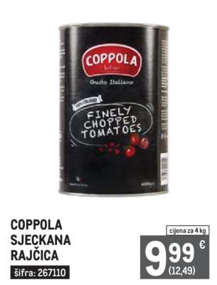 COPPOLA SJECKANA RAJČICA