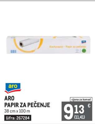 ARO PAPIR ZA PEČENJE
