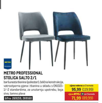 METRO PROFESSIONAL STOLICA SALTO 2/1