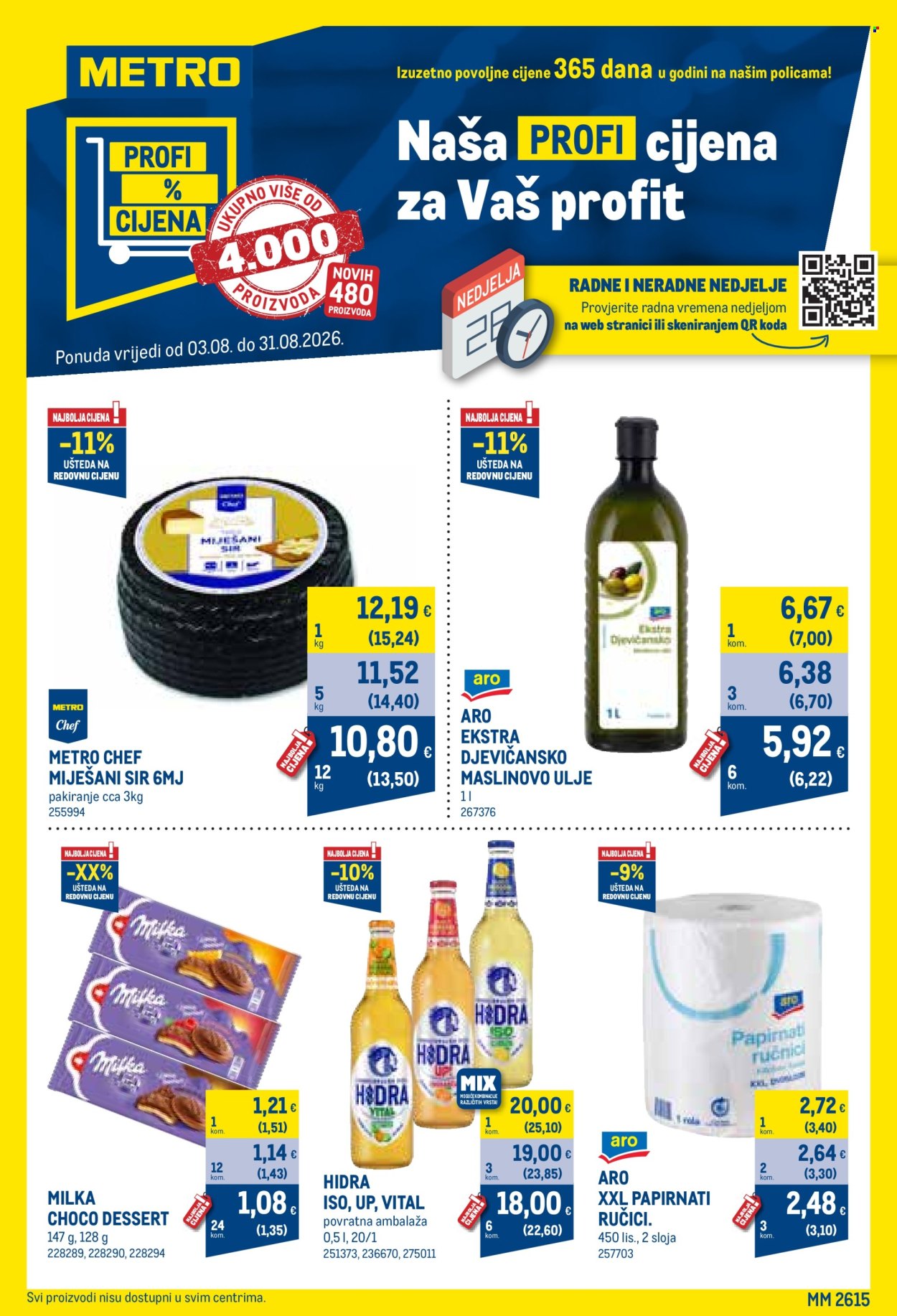 Metro katalog - 03.08.2026. - 31.08.2026. Stranica 1