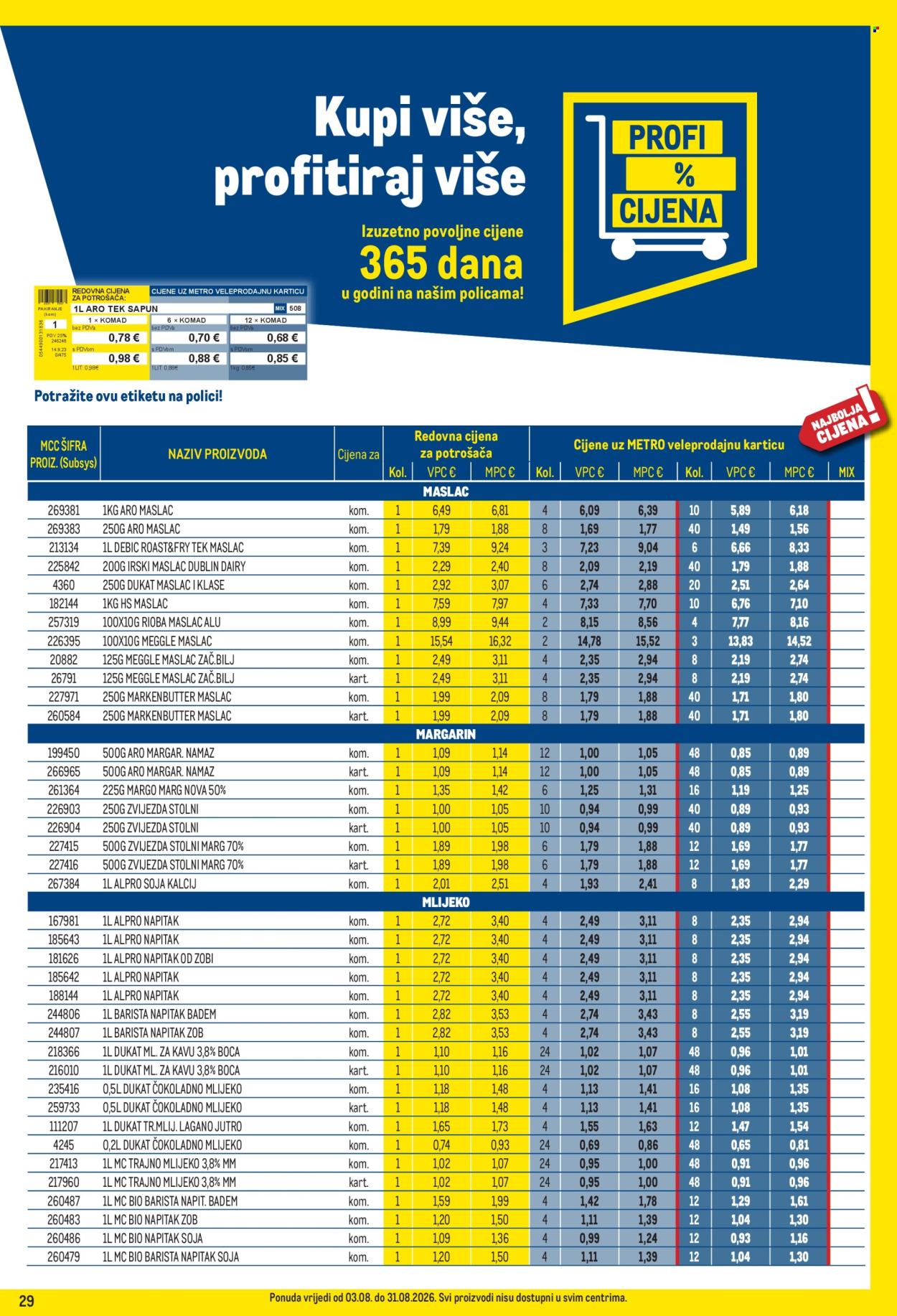 Metro katalog - 03.08.2026. - 31.08.2026. Stranica 29