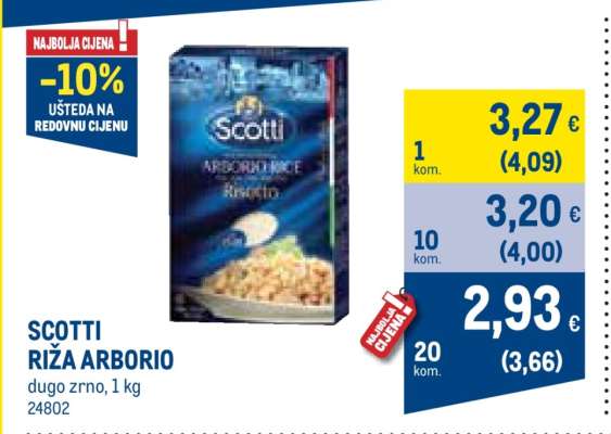 SCOTTI RIŽA ARBORIO