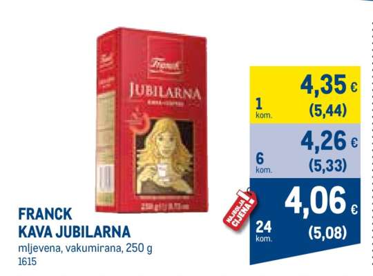FRANCK KAVA JUBILARNA