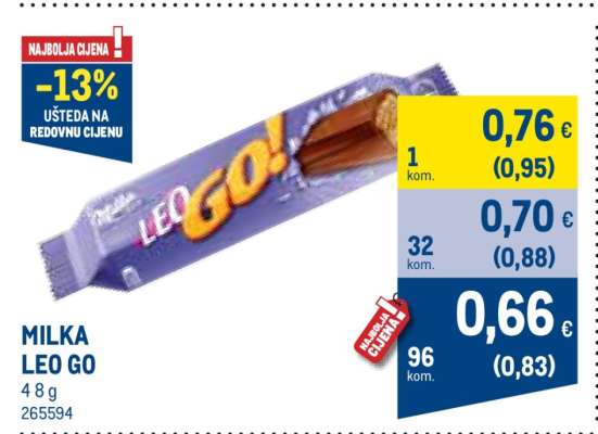 MILKA LEO GO
