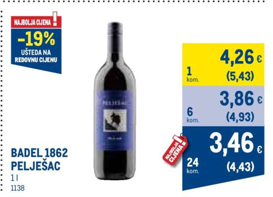 BADEL 1862 Pelješac