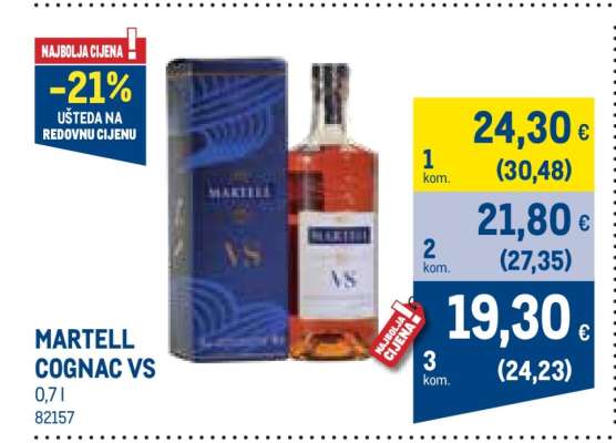 MARTELL COGNAC VS