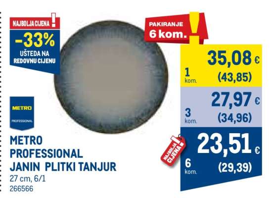 METRO PROFESSIONAL JANIN PLITKI TANJUR