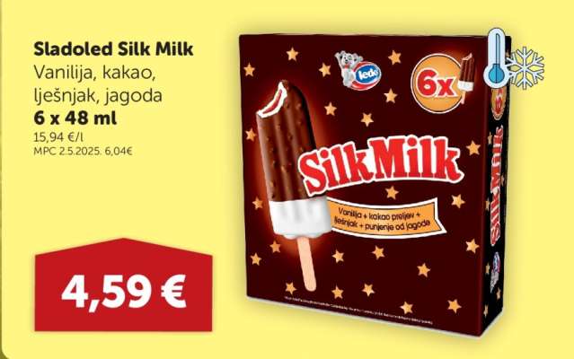 Sladoled Silk Milk