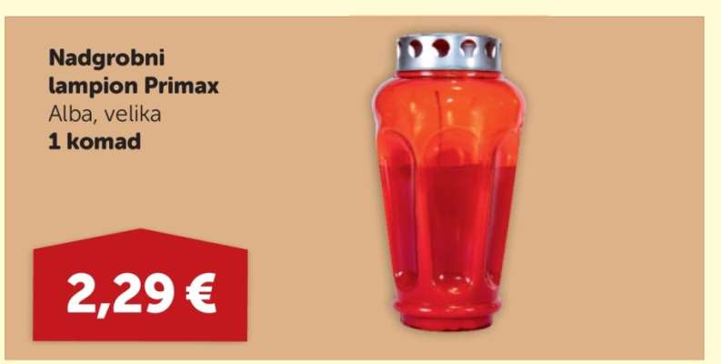 Nadgrobni lampion Primax