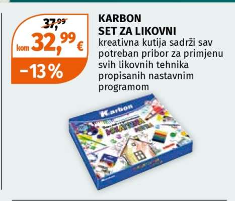 KARBON Set za likovni