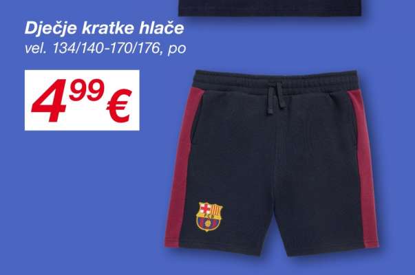 DJEČJE KRATKE HLAČE