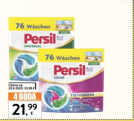 Persil 4in1 Discs Color Tiefenrein