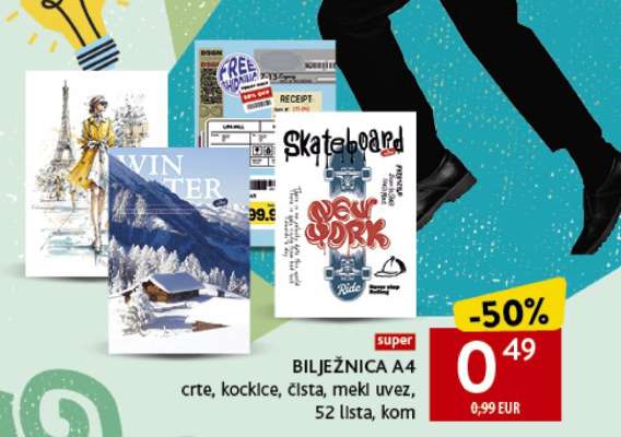 Bilježnica A4