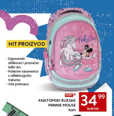 ANATOMSKI RUKSAK MINNIE MOUSE