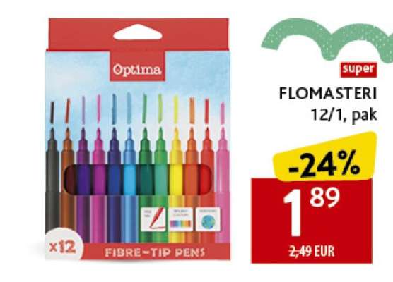 FLOMASTERI 12/1 , pak