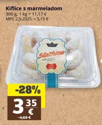 Kiflice s marmeladom