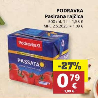 PODRAVKA Pasirana rajčica