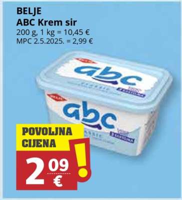 BELJE ABC KREM SIR