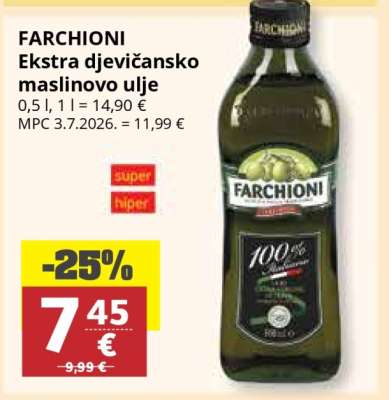 FARCHIONI EKSTRA DJEVIČANSKO MASLINOVO ULJE