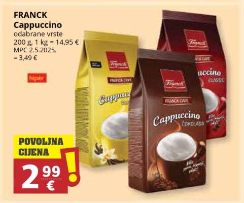 FRANCK Cappuccino