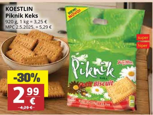 KOESTLIN Piknik keks