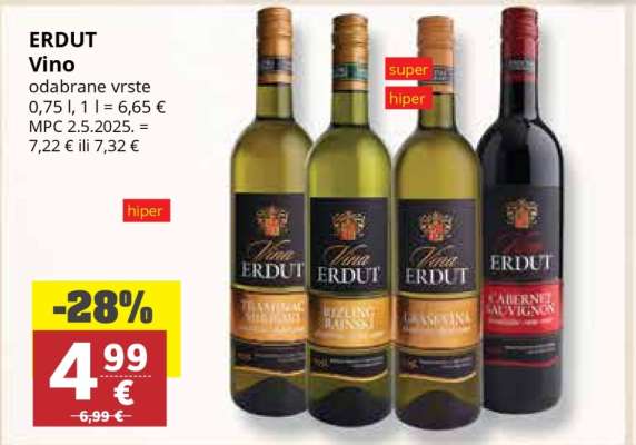ERDUT vino