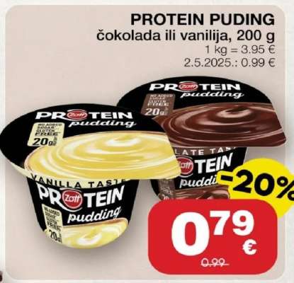 Protein puding