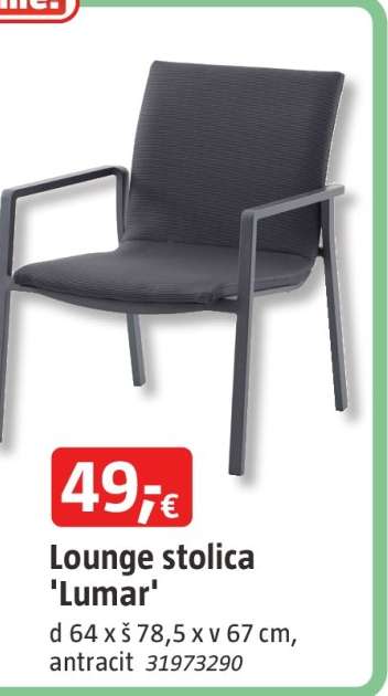 Lounge stolica 'Lumar'