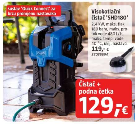 Visokotlačni čistač 'SHD180'